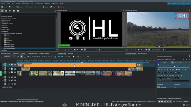 KDENLIVE - Edición de Video desde cero a avanzado – Screenshot 3