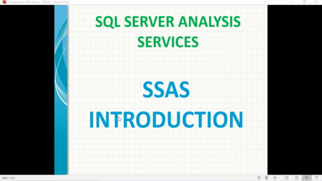 SQL Server Analysis Services(SSAS) – Screenshot 2