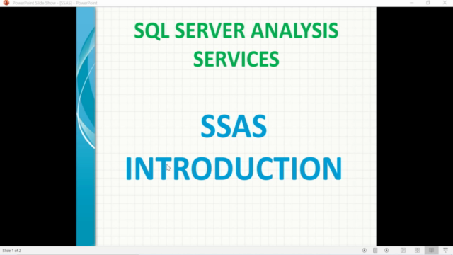 SQL Server Analysis Services(SSAS) – Screenshot 4