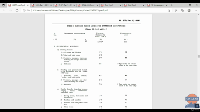 SAP2000: Master Structural Analysis & Design of RCC Building – Screenshot 3