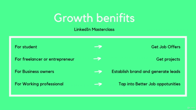 LinkedIn Growth Hacking & Personal Branding Masterclass – Screenshot 1