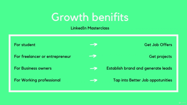 LinkedIn Growth Hacking & Personal Branding Masterclass – Screenshot 2