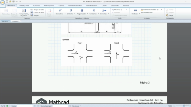 Ingeniería de Tránsito. Aplicando Mathcad. - Screenshot_04