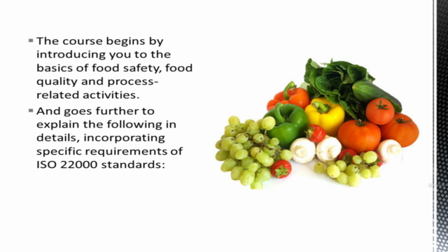 ISO 22000 (HACCP, PRPs, oPRPs and CCPs) for Food Safety – Screenshot 1
