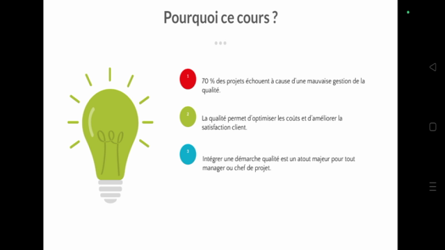 Maîtrise de la Qualité dans les Projets – Screenshot 2