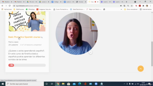 Curso de Fonética española – Screenshot 1