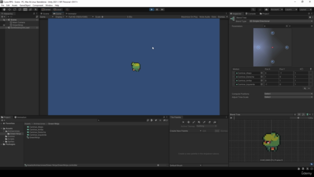 Aprende a crear un videojuego RPG en 2D con Unity – Screenshot 1