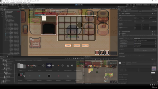Aprende a crear un videojuego RPG en 2D con Unity – Screenshot 2