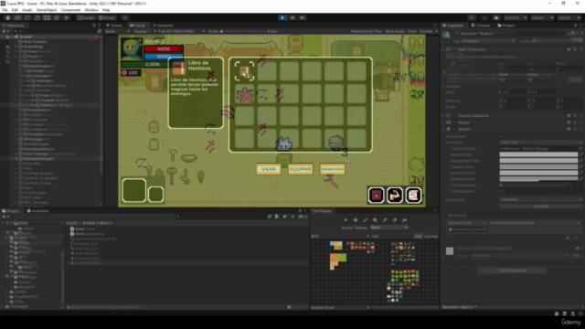 Aprende a crear un videojuego RPG en 2D con Unity – Screenshot 3