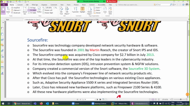 Cisco NGFW Firepower Threat Defense (FTD) Training Part-1/2 – Screenshot 1