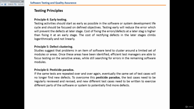Software Testing – Screenshot 3