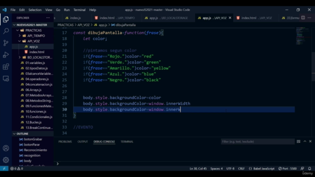 Curso Javascript 2024 – Screenshot 4