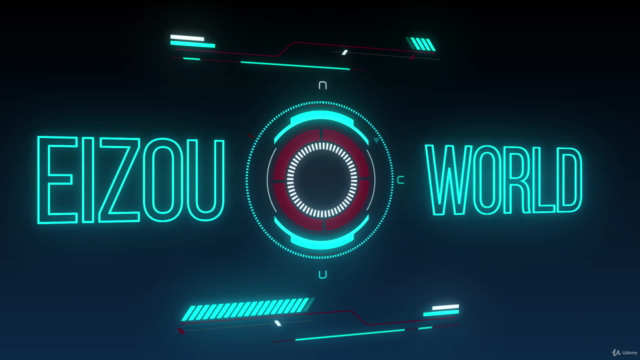 After Effects【脱初心者】HUD 5種＋2作品【モーショングラフィックス】 – Screenshot 1