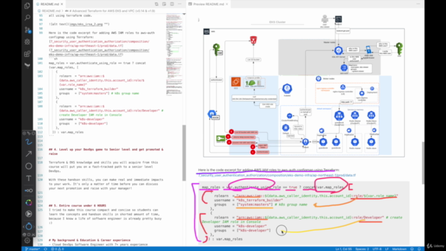 Advanced Terraform for AWS EKS and VPC (TF v1.5. K8s v.1.27) – Screenshot 4