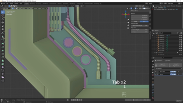 Asset SciFi modulari con Blender, Unity e Unreal Engine 5 – Screenshot 1