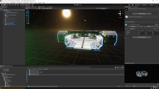 Asset SciFi modulari con Blender, Unity e Unreal Engine 5 – Screenshot 3