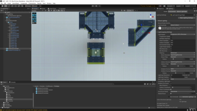 Asset SciFi modulari con Blender, Unity e Unreal Engine 5 – Screenshot 4