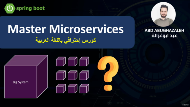 Master Microservices - Spring Boot, Docker & Kubernetes عربي – Screenshot 1