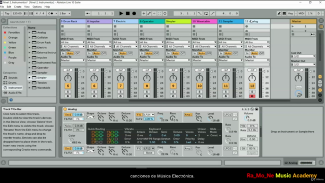 Música Electrónica. Instrumentos del Ableton Live - Screenshot_03