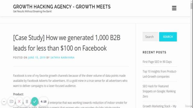 Content Marketing - ROI Driven B2B & B2C to Acquire New User – Screenshot 1