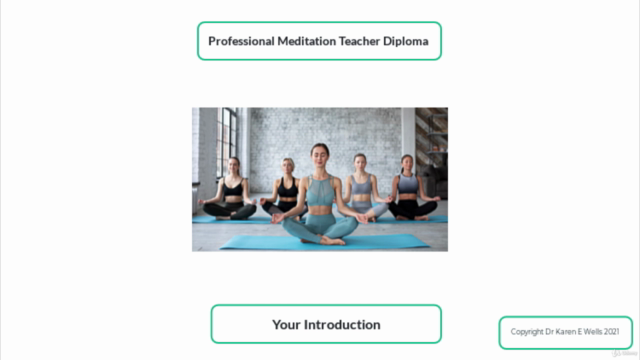 Professional Fully Accredited Meditation Teacher Diploma – Screenshot 1