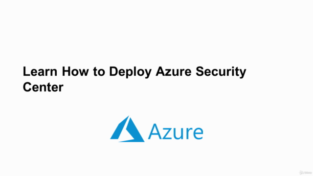 Microsoft Cyber Security: Learning Azure Security Center – Screenshot 2