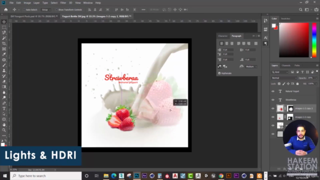 كورس تصميم و إظهار المنتجات الإعلانية بشكل ثلاثى الابعاد – Screenshot 2