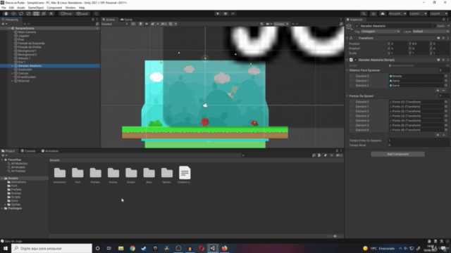 Unity 2D: Aprenda a Desenvolver um Jogo de Iniciante em C#! – Screenshot 4