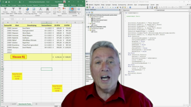 Excel macro's maken! – Screenshot 4