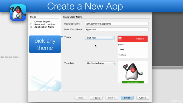 Learn Mobile Programming By Example With Codename One – Screenshot 1