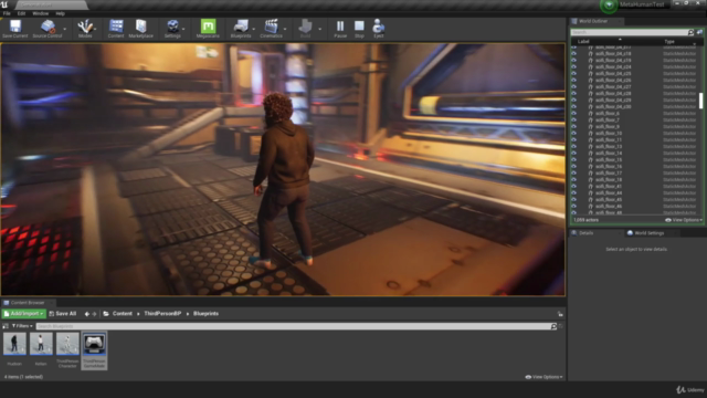 MetaHuman - Game Character Tutorial – Screenshot 1