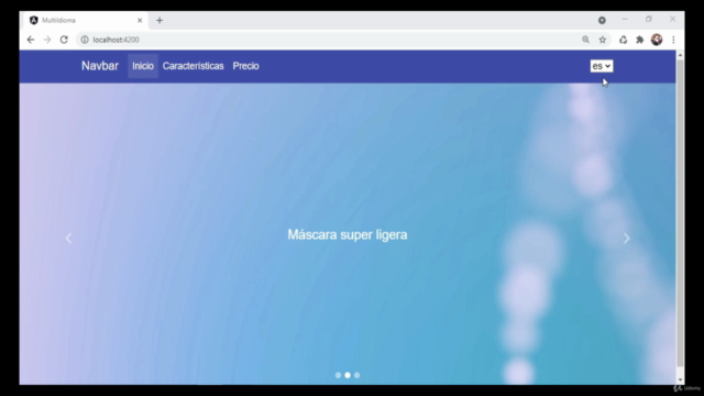 Angular: Convierte tus template en Multi-Idiomas – Screenshot 2