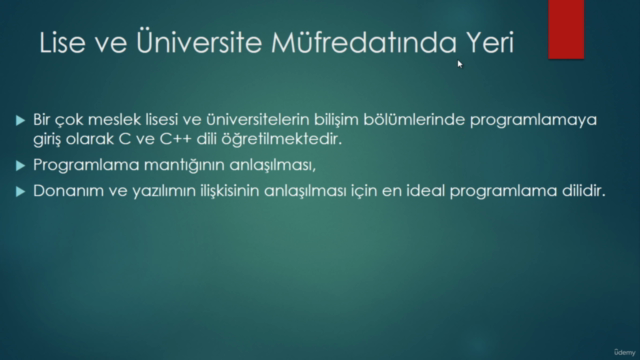 C / C++ Programlama Dili, Sıfırdan Profesyonelliğe Adım Atın – Screenshot 4