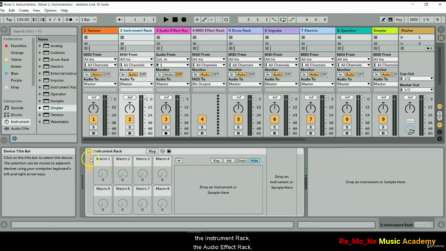 Electronic Music Production. Instruments of Ableton Live 10 - Screenshot_01