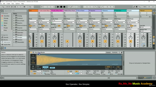 Electronic Music Production. Instruments of Ableton Live 10 - Screenshot_02