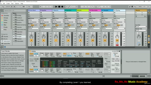 Electronic Music Production. Instruments of Ableton Live 10 - Screenshot_03