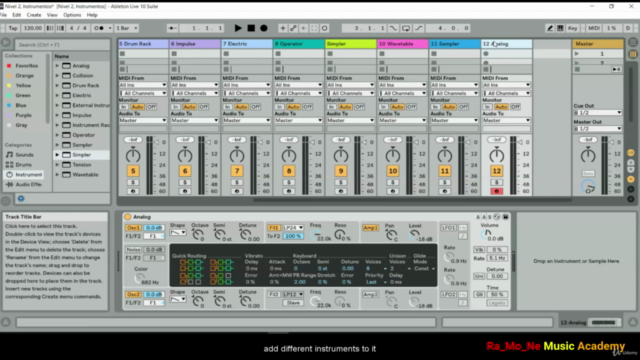 Electronic Music Production. Instruments of Ableton Live 10 - Screenshot_04
