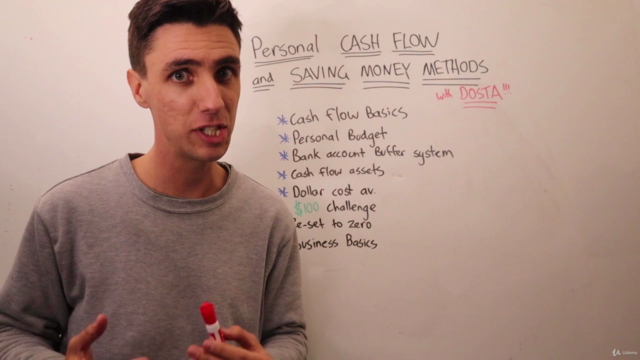 Personal Cash Flow and Saving Money Methods – Screenshot 1