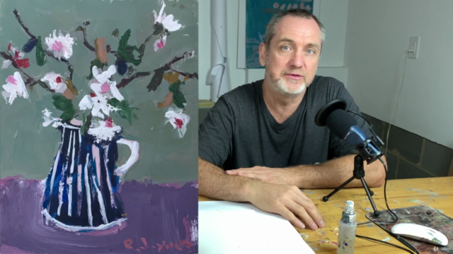 Intermediate Acrylic Painting Projects – Screenshot 1