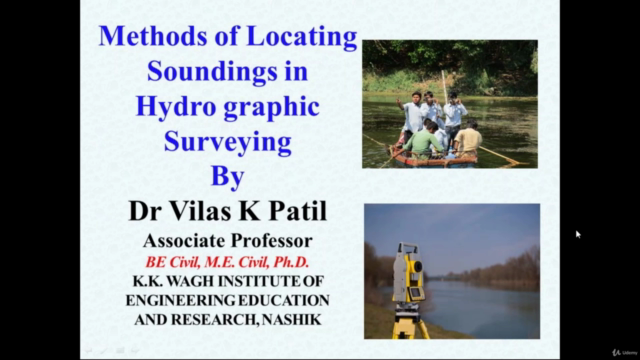 Methods of Locating Soundings in Hydrographic Surveying – Screenshot 1