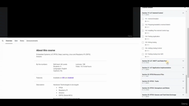 Embedded Systems Bootcamp: RTOS, IoT, AI, Vision and FPGA – Screenshot 3