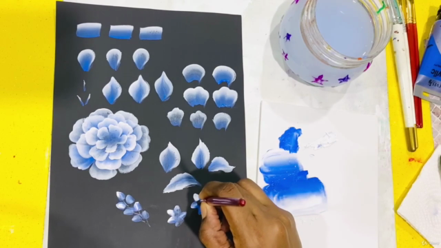 One Stroke Painting/ Basket of Flowers. – Screenshot 3