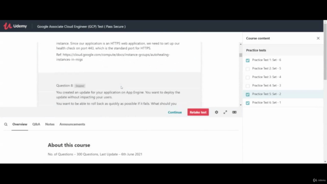 Google Certified Associate Cloud Engineer Real Practice Exam – Screenshot 4