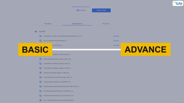 Tally.ERP 9 Beginner To Advanced Online Course 2025 – Screenshot 2