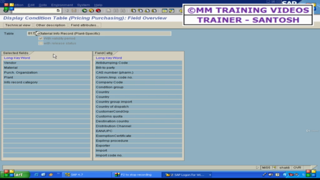 SAP MM ECC Short Course - Part 2 – Screenshot 1