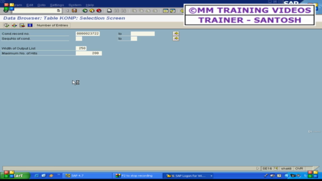 SAP MM ECC Short Course - Part 2 – Screenshot 3