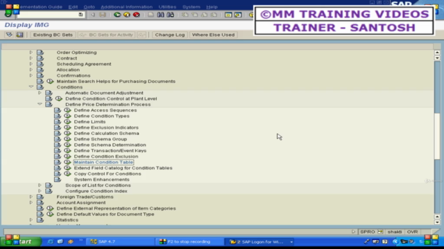 SAP MM ECC Short Course - Part 2 – Screenshot 4