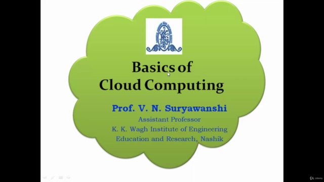 Basics of Cloud Computing – Screenshot 1