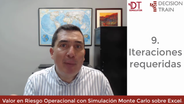 Valor en Riesgo Operacional con Simulación Monte Carlo Excel – Screenshot 4