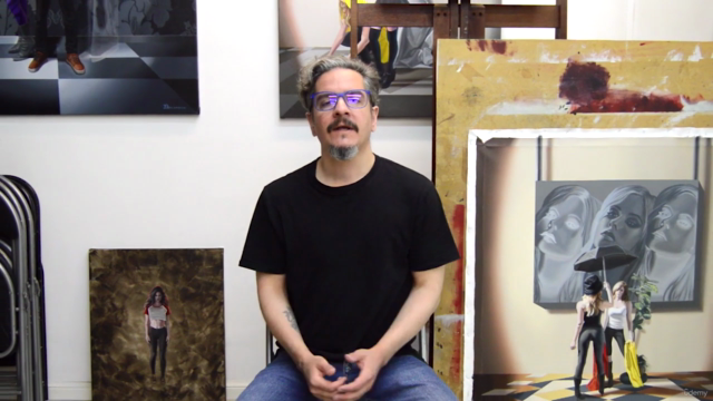 Curso de retrato realista a lápiz – Screenshot 1